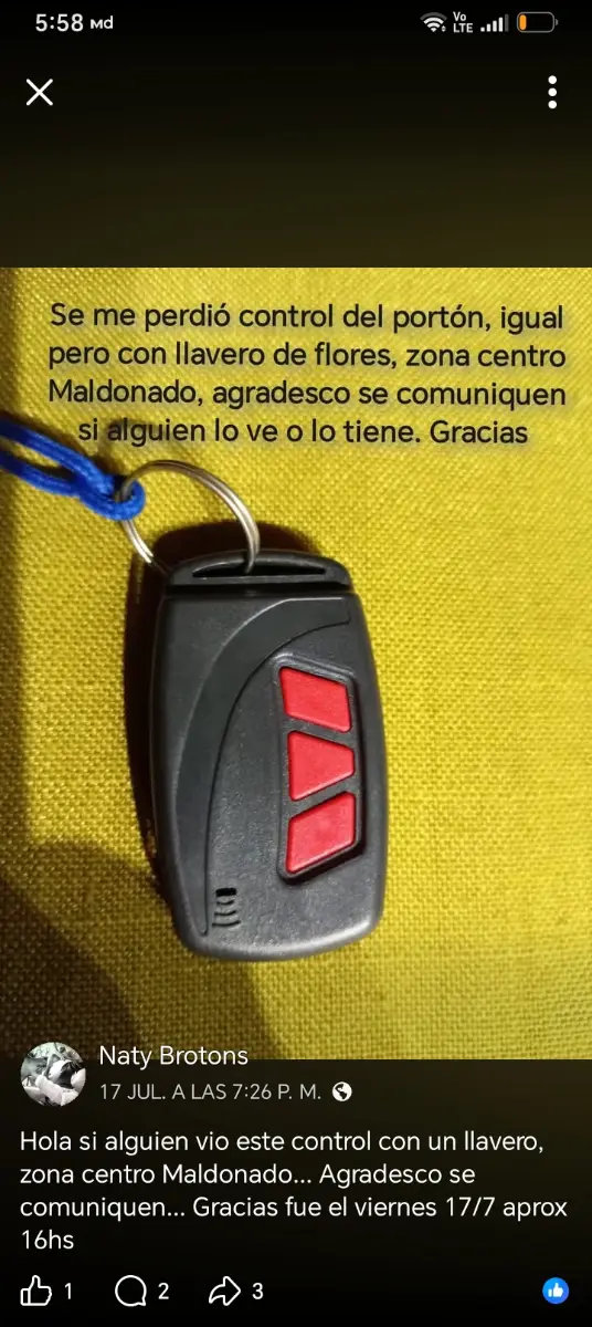 Llaves auto